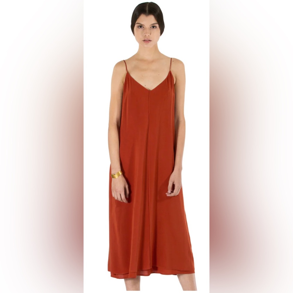VOZ Double layer cami Dress/Desert Apricot